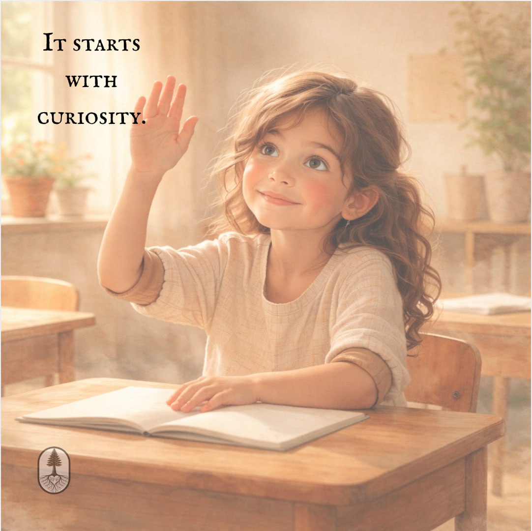 It starts with curiosity